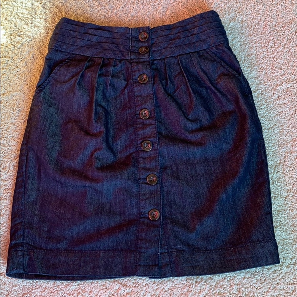 Anthropologie Pilcro and the letterpress skirt 4